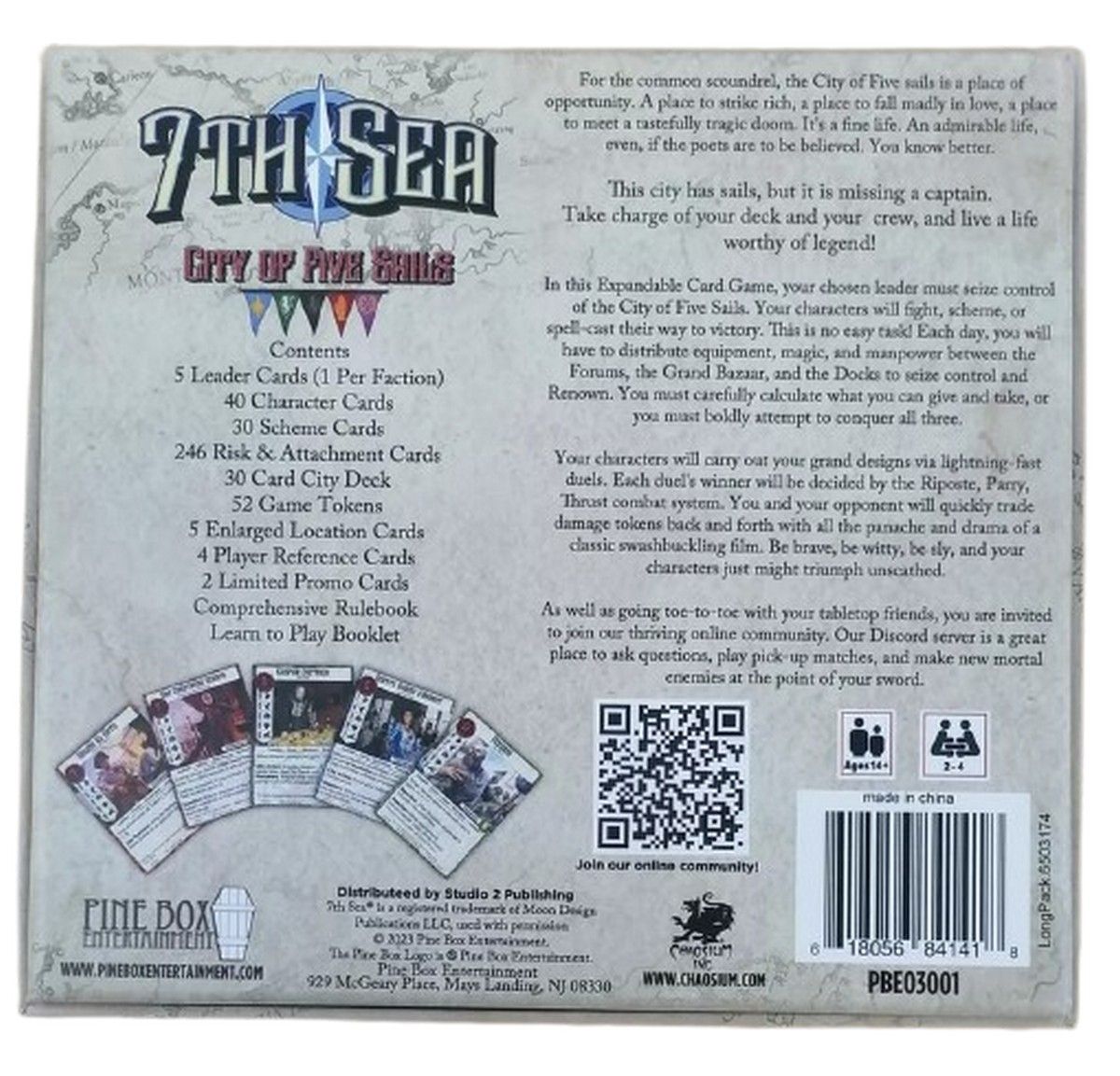 7th Sea: City Of Five Sails