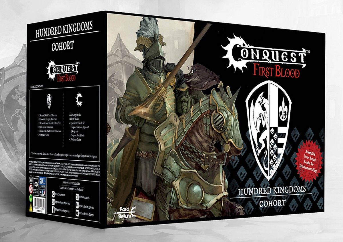 Hundred Kingdoms: Conquest First Blood Cohort Starter Set