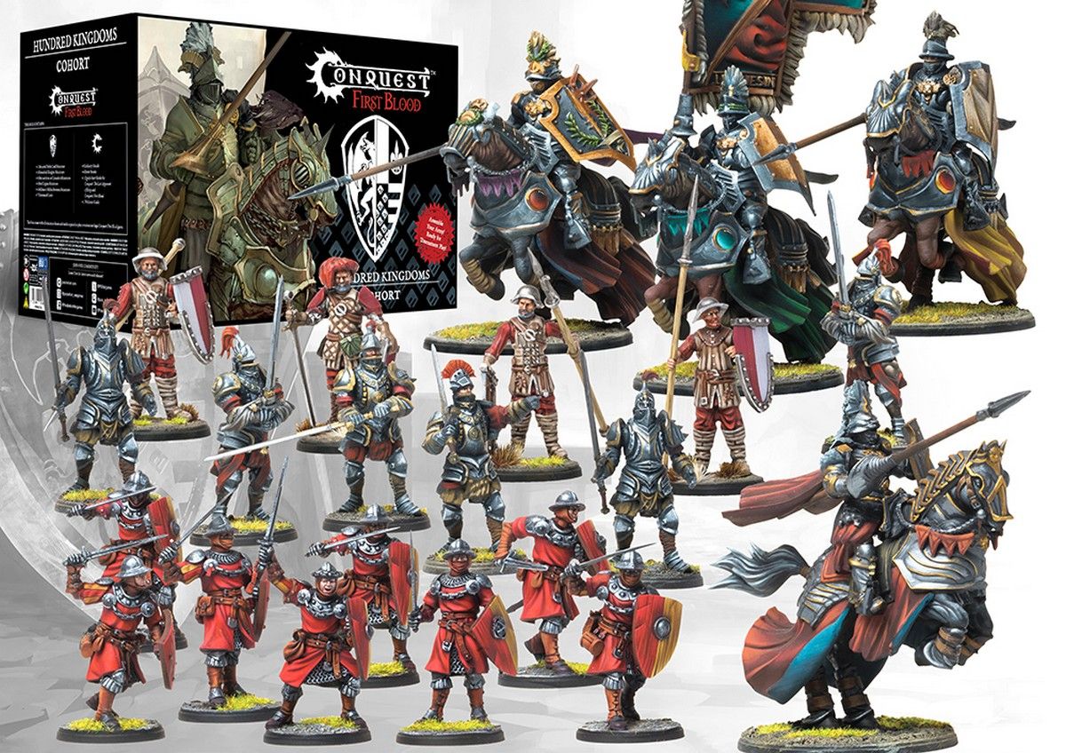 Hundred Kingdoms: Conquest First Blood Cohort Starter Set