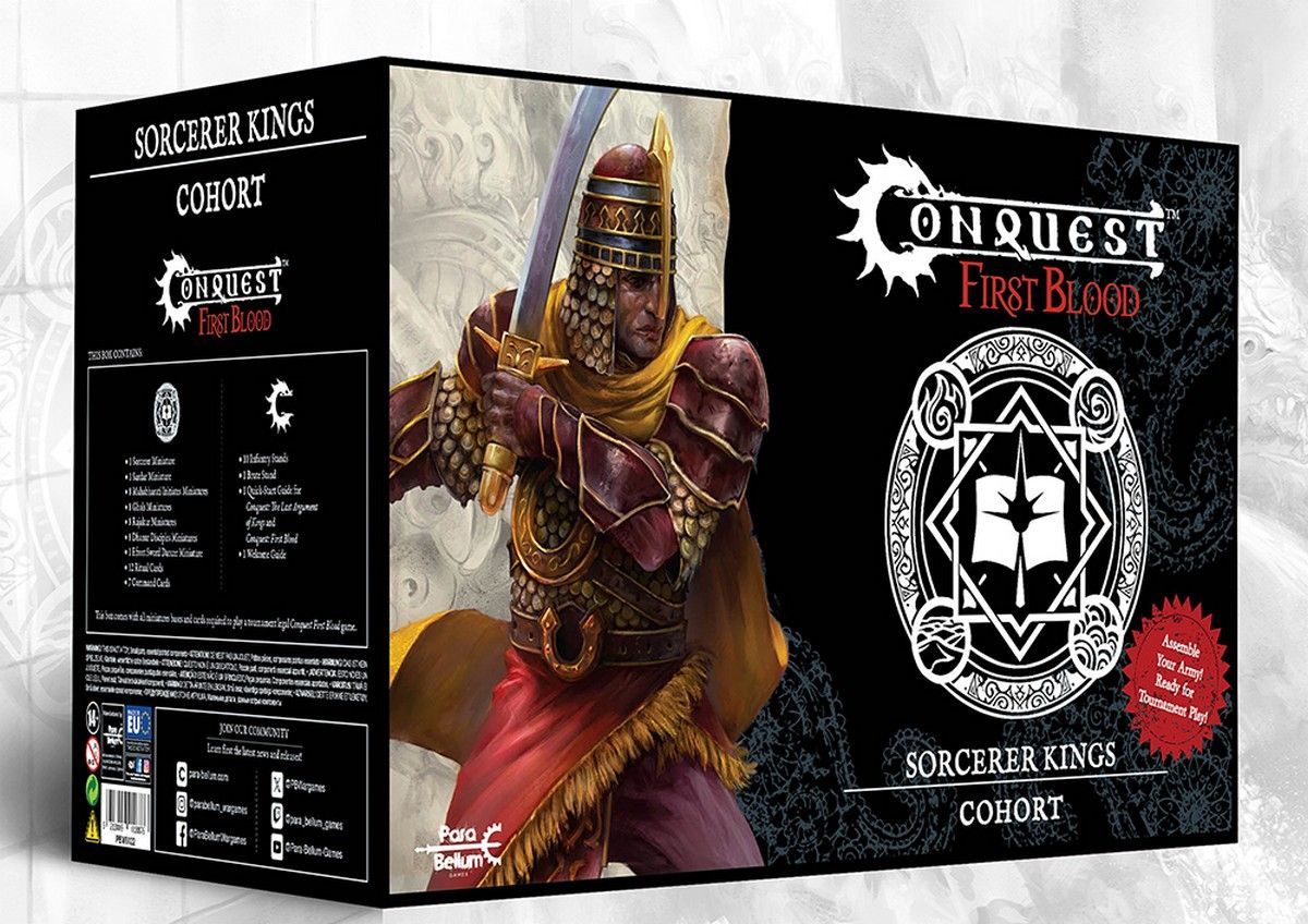 Sorcerer Kings: Conquest First Blood Cohort Starter Set