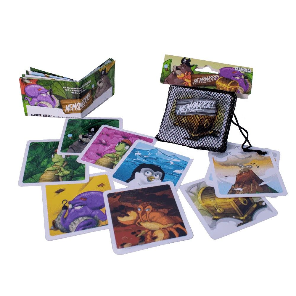 Memoarrr! - Waterproof Beach Edition