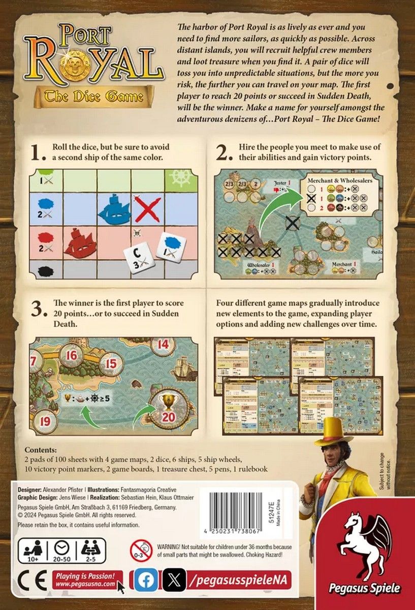Port Royal: The Dice Game