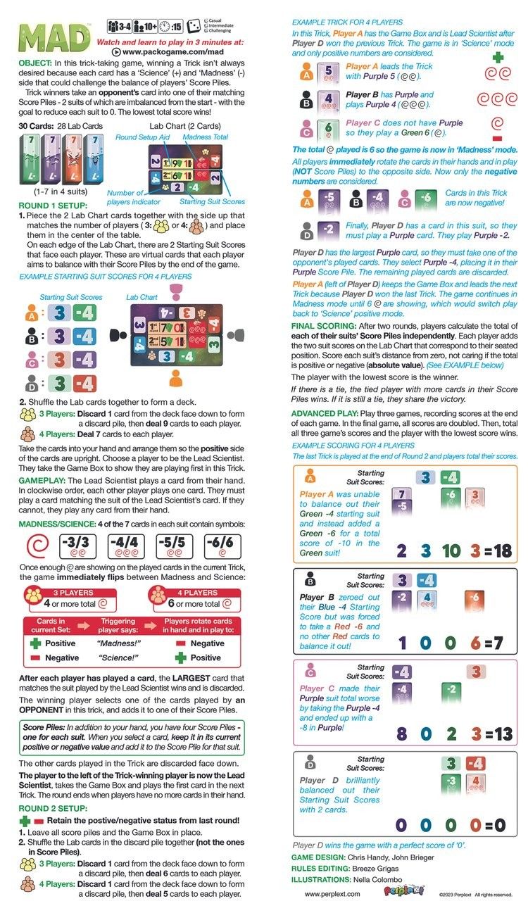 Pack O Game - MAD
