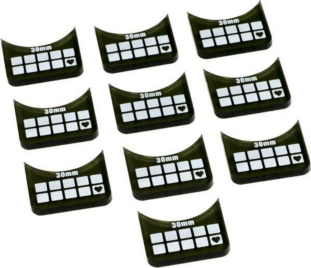 Small-Base Wound Markers