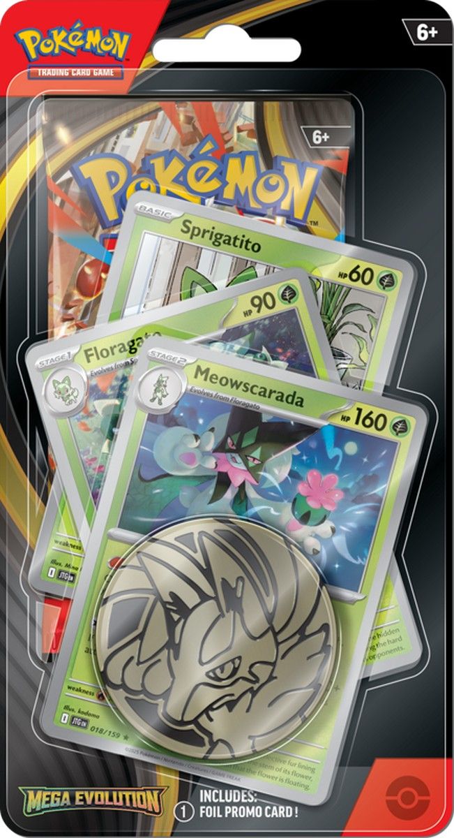 Pokemon TCG: Mega Evolution - Meowscarada Premium Checklane