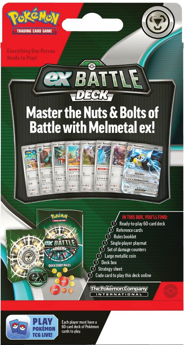 Pokemon TCG: Melmetal ex Battle Deck