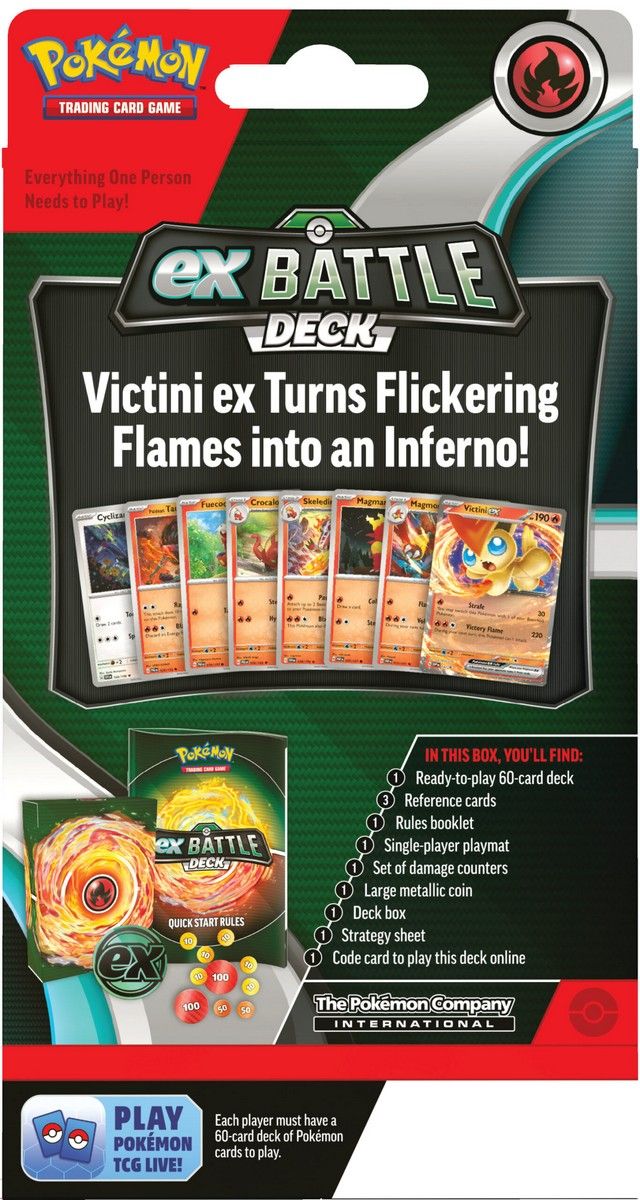 Pokemon TCG: Victini ex Battle Deck