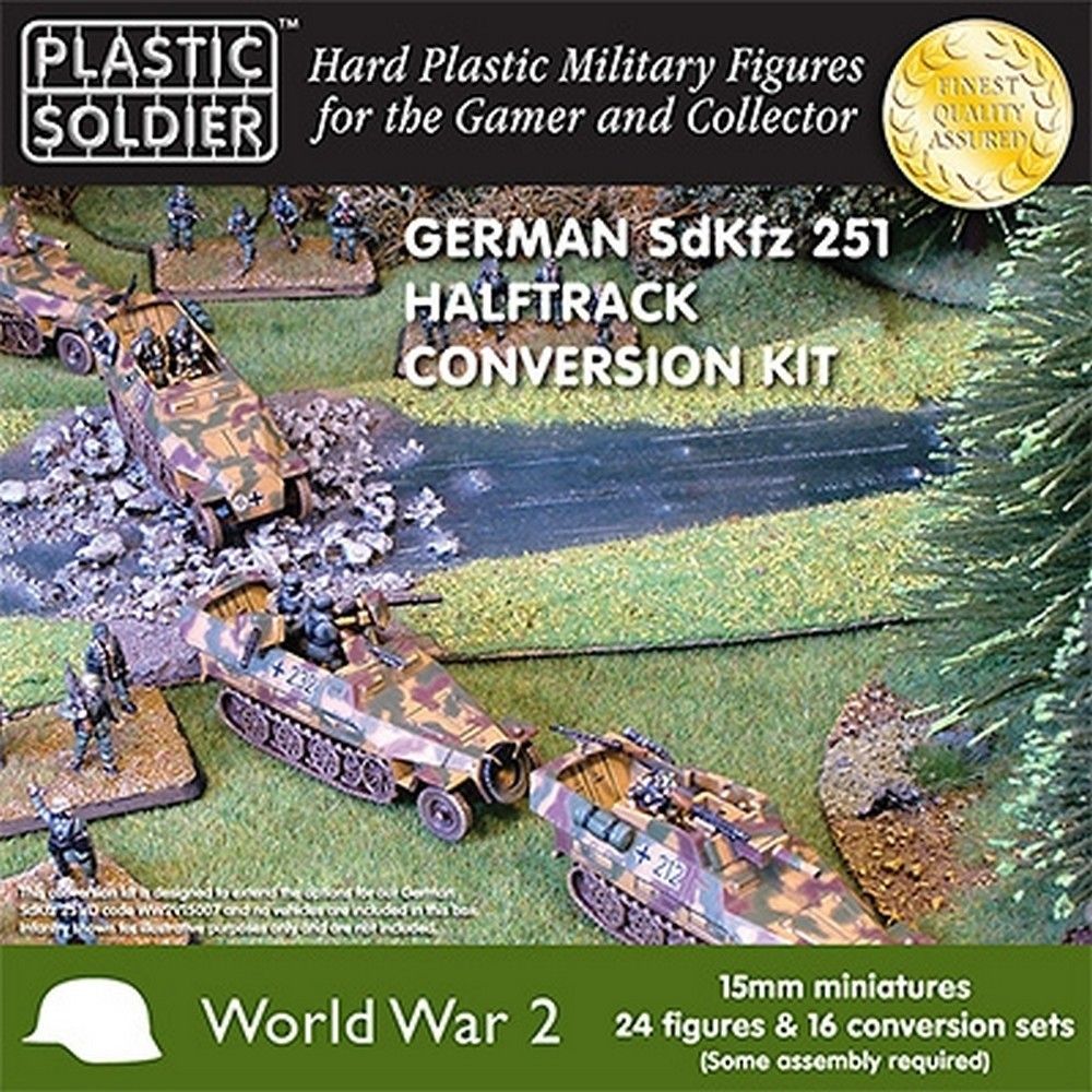 15mm Easy Assembly German Sdkfz 251 D Conversion kit