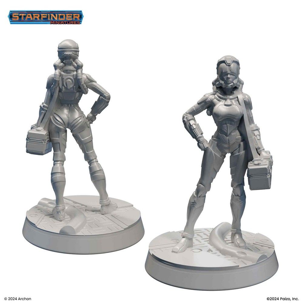 Human Ace Pilot - Starfinder Miniatures
