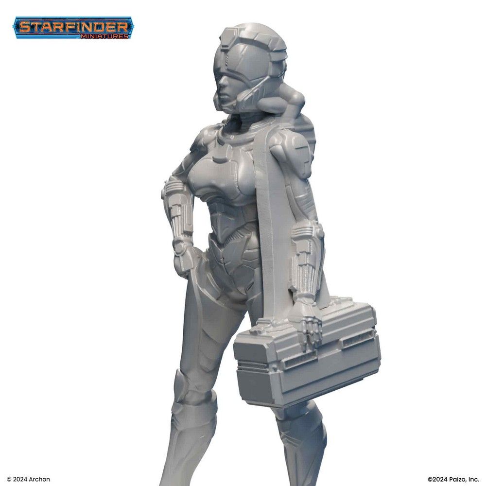 Human Ace Pilot - Starfinder Miniatures