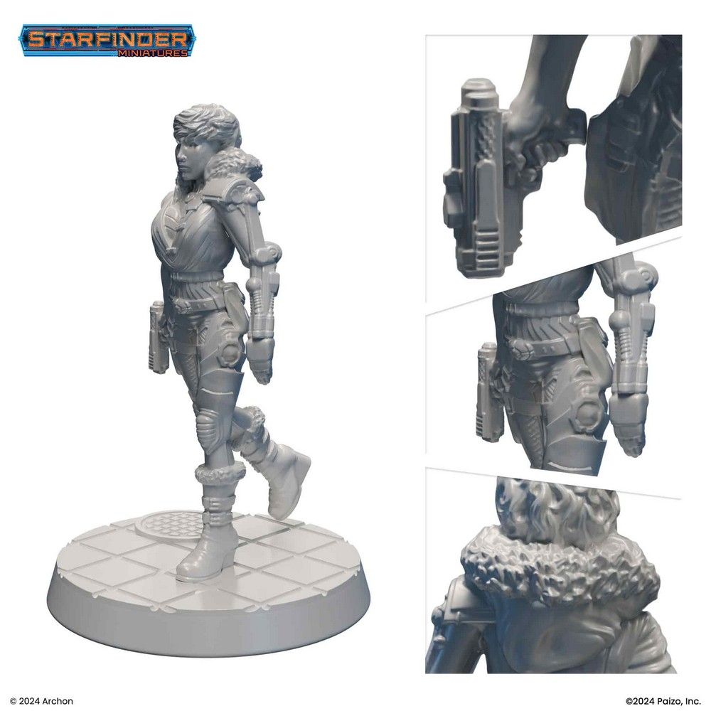 Human Spacefarer - Starfinder Miniatures