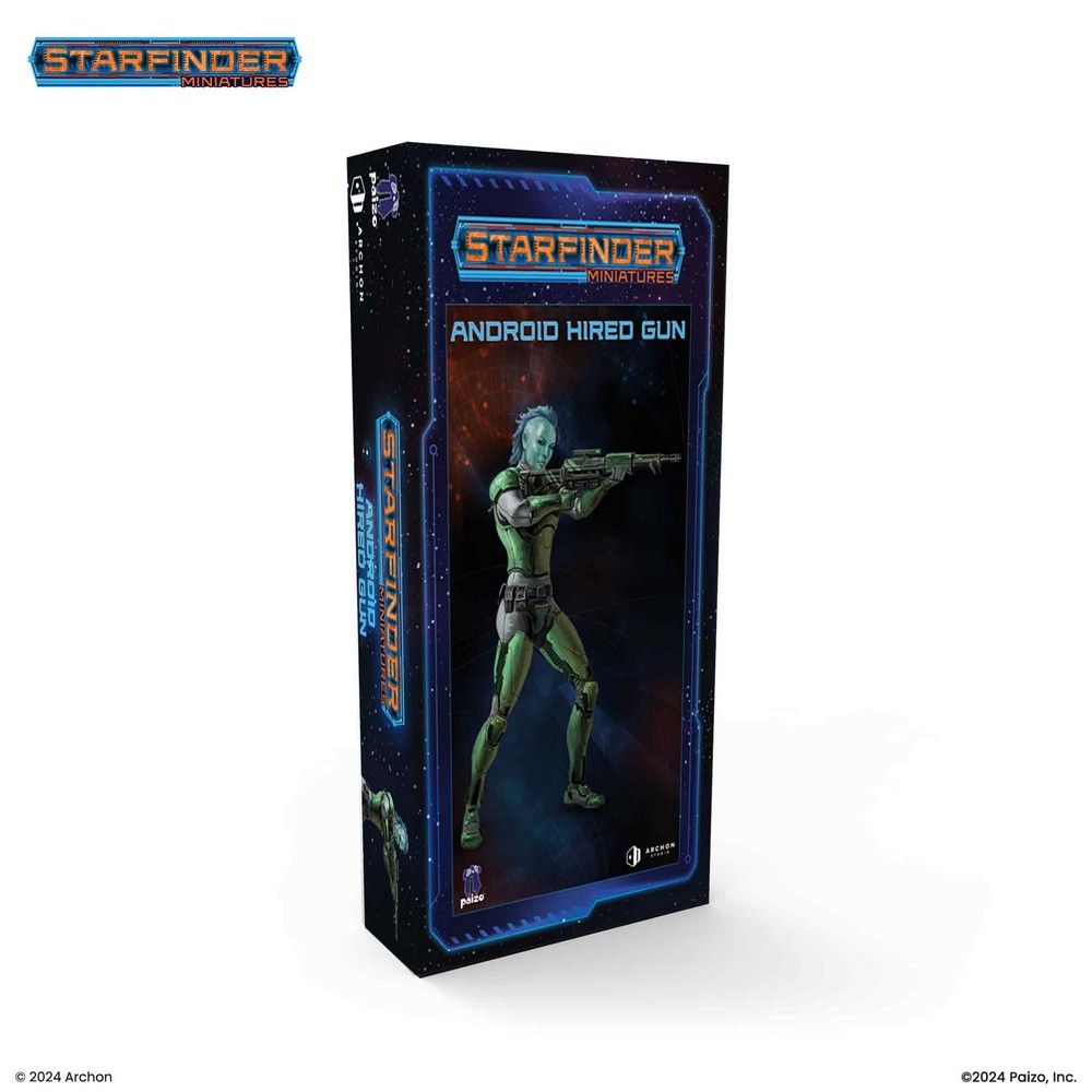 Android Hired Gun - Starfinder Miniatures