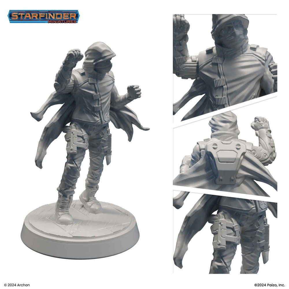 Human Thief - Starfinder Miniatures