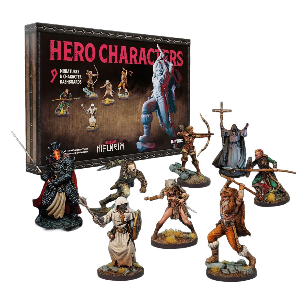 Gates of Niflheim - Hero Characters Miniatures