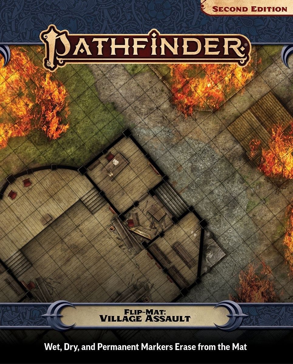 Pathfinder Flip-Mat: Village Assault - 2E