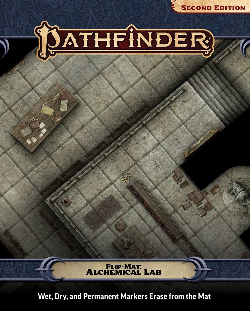 Pathfinder Flip-Mat: Alchemical Lab - 2E