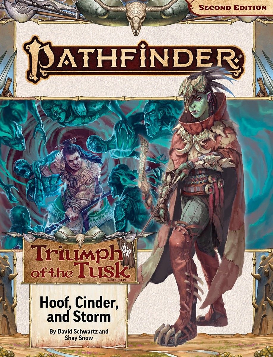 Pathfinder Adventure Path: Hoof Cinder and Storm (Triumph of the Tusk 2 of 3) - 2E