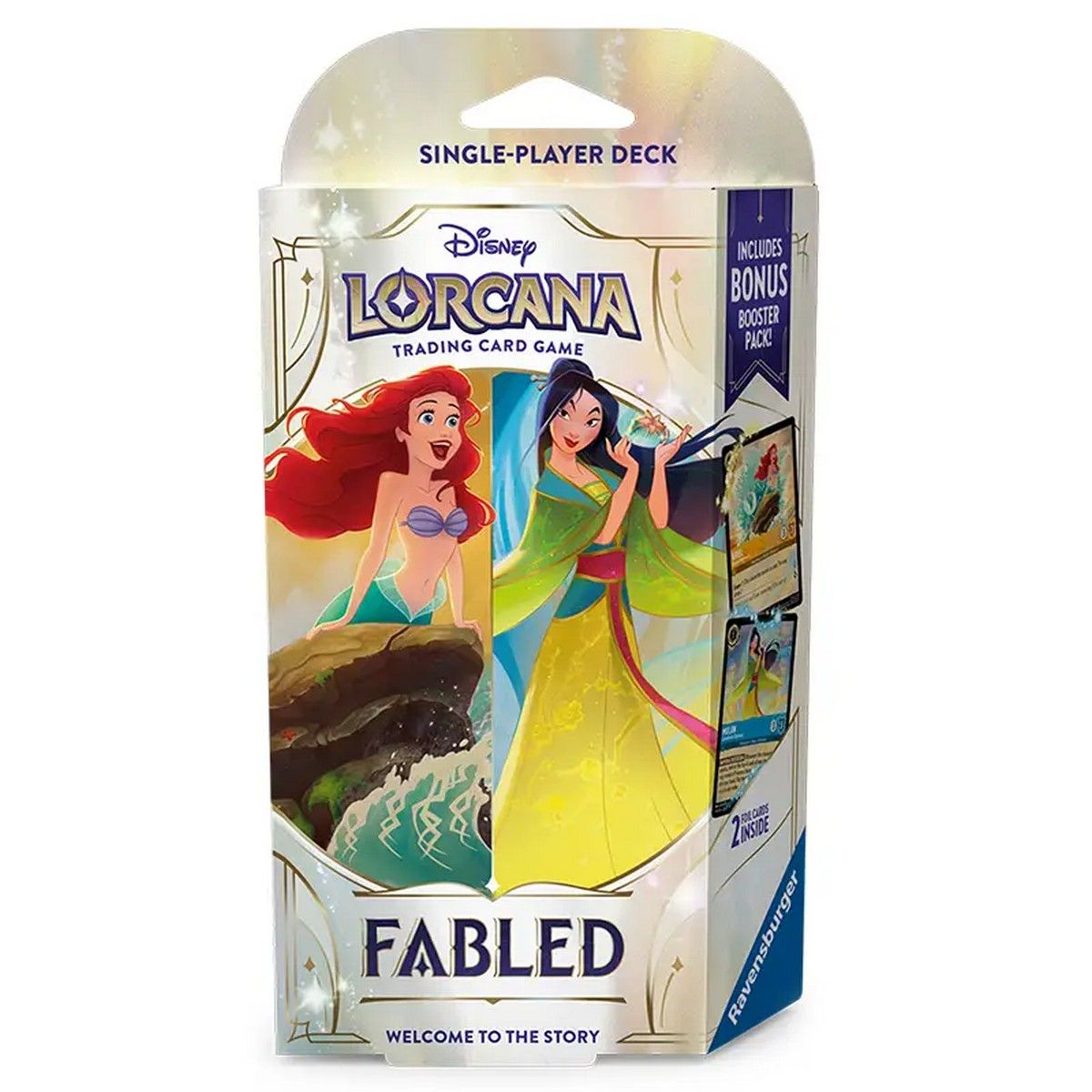 Disney Lorcana: Fabled - Starter Deck - Ariel and Mulan
