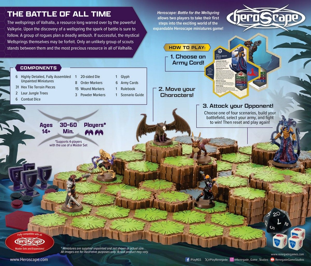 Heroscape: Battle for the Wellspring - Battle Box