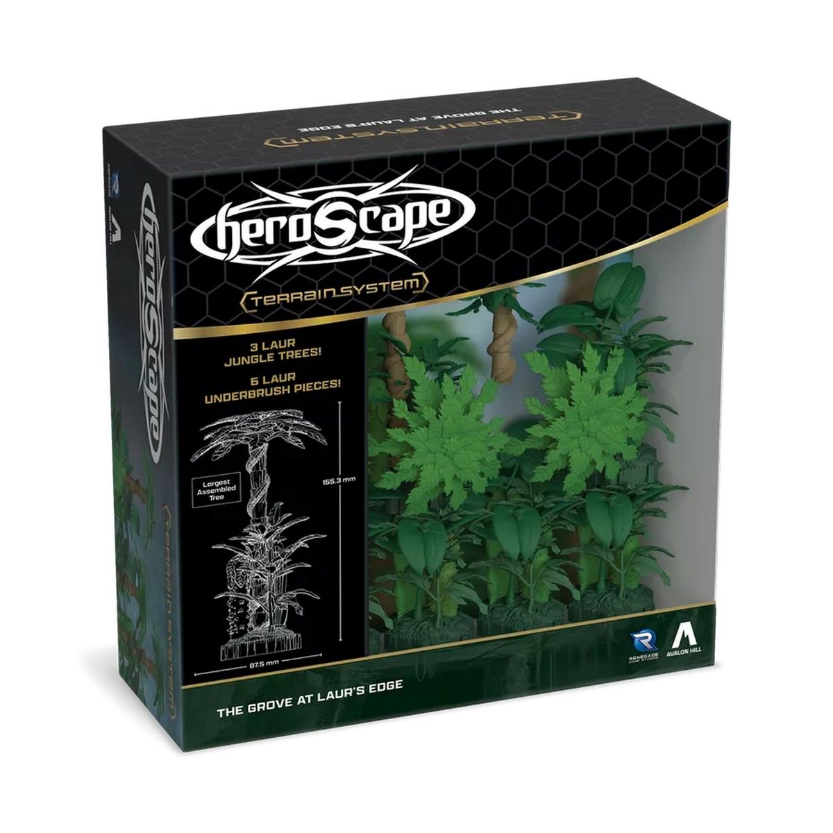 Heroscape: The Grove at Laur's Edge - Terrain Pack