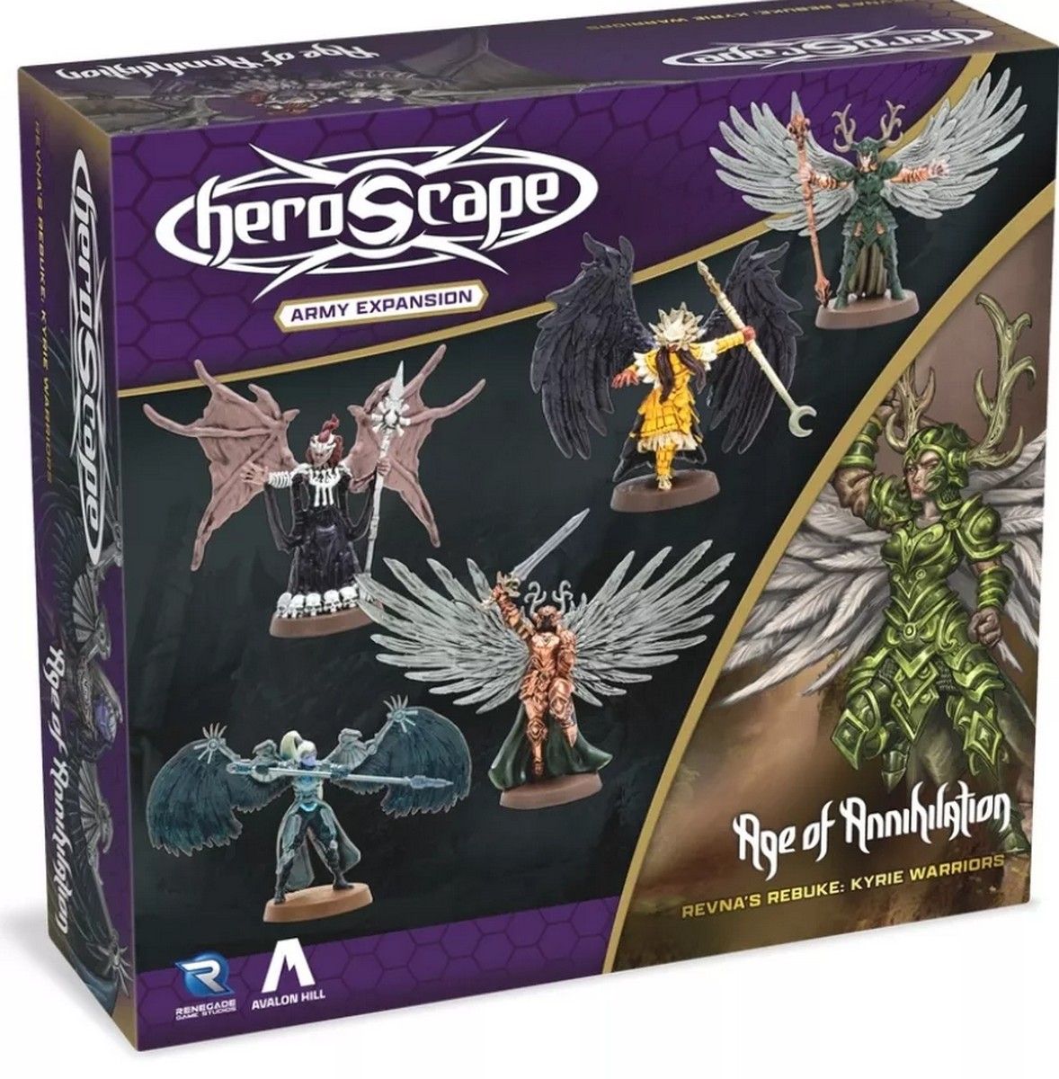 Heroscape: Revna’s Rebuke - Kyrie Warriors Army - Premium