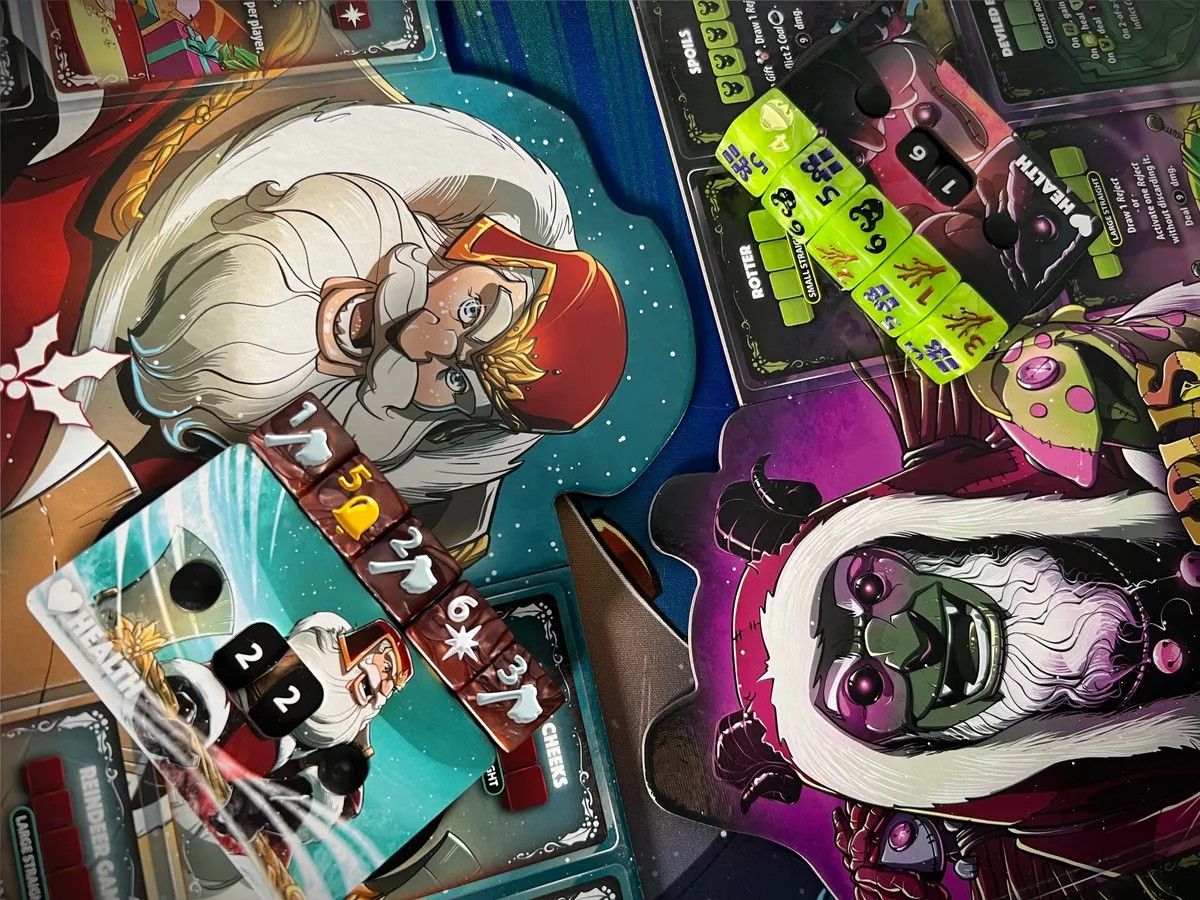 Dice Throne: Santa vs Krampus