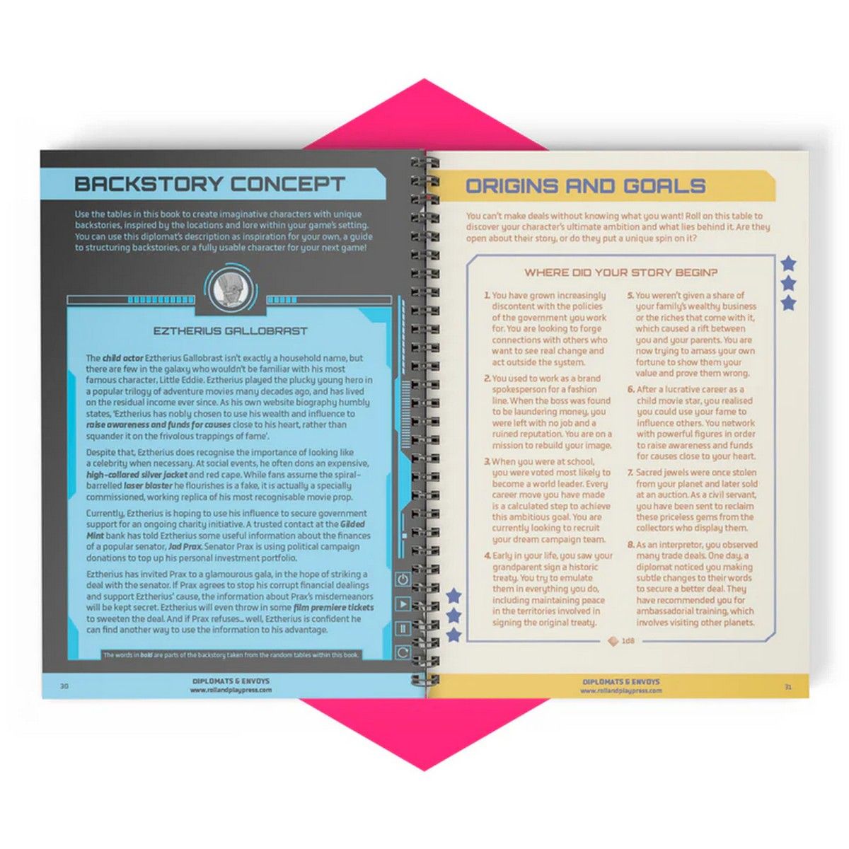 Roll And Play: Sci-Fi Character Kit