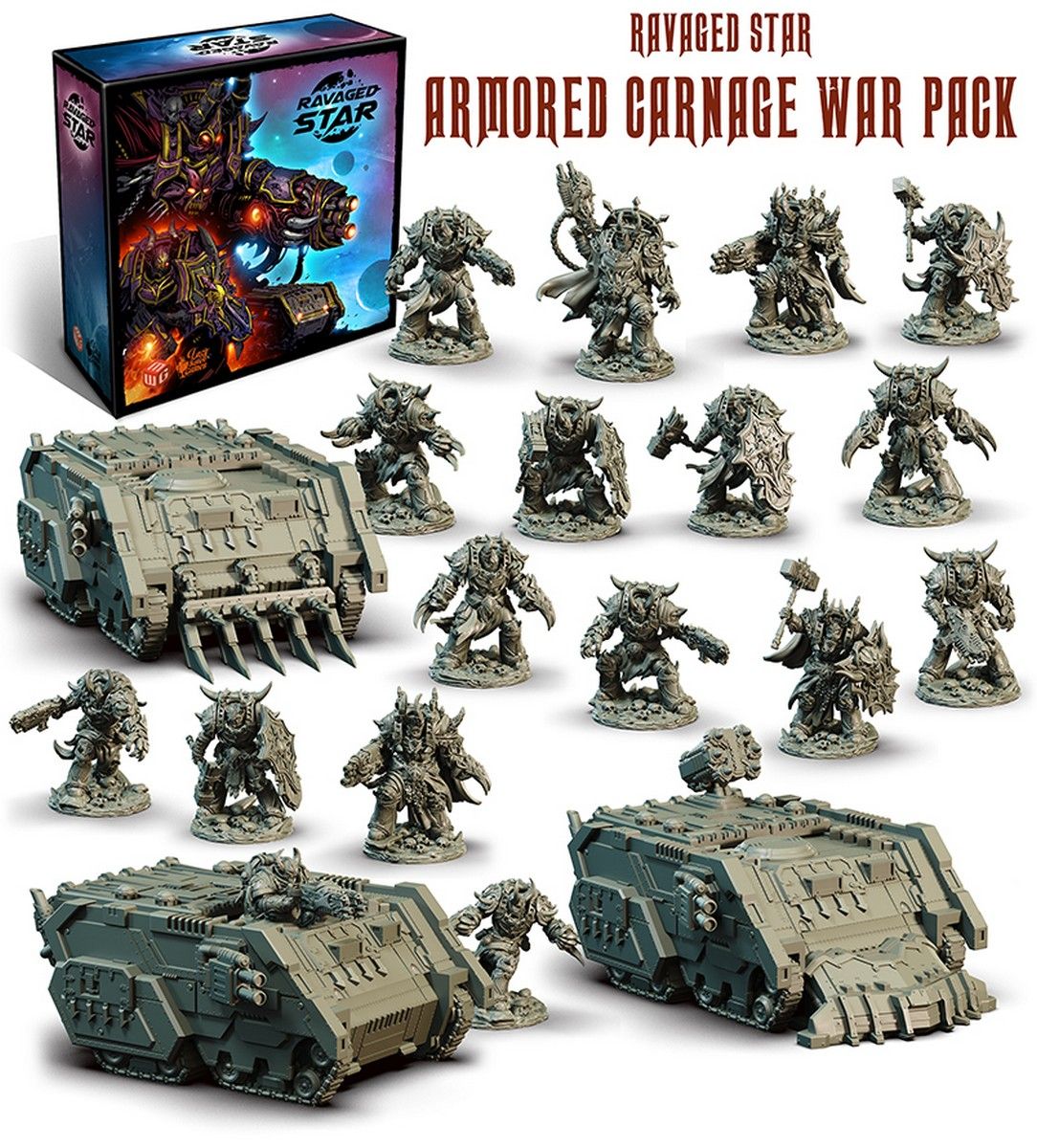 Ravaged Star: Armoured Carnage - War Pack
