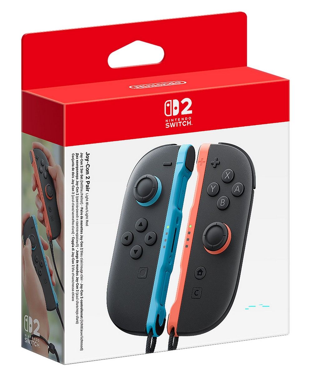 Joy-Con 2 Pair - Light Blue   Light Red - NS2