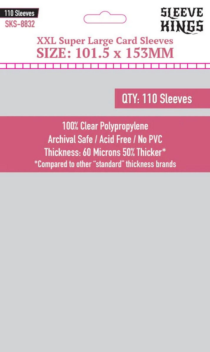 Sleeve Kings: XXL Super Large Sleeves x 110