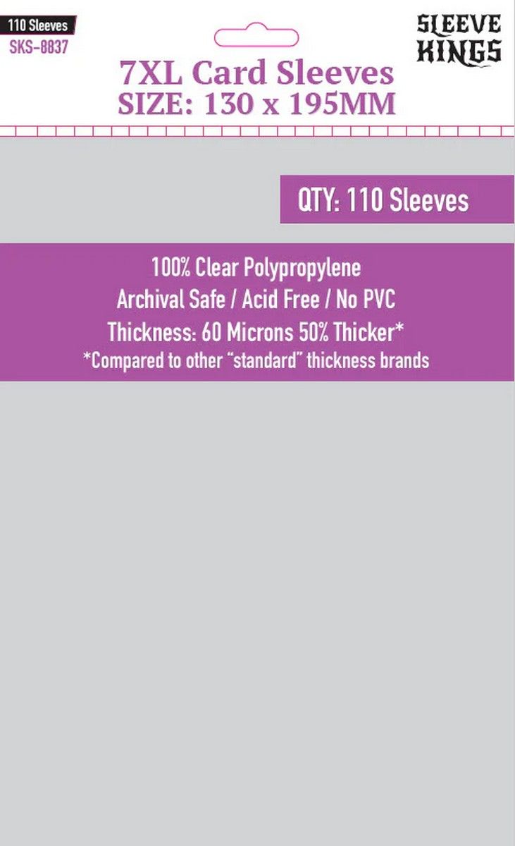 Sleeve Kings: 7XL Sleeves x 110