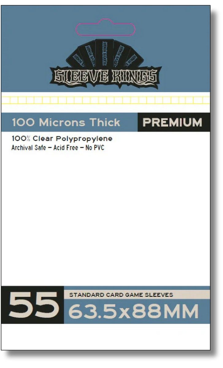 Sleeve Kings: Premium Standard Card Game Sleeves x 55