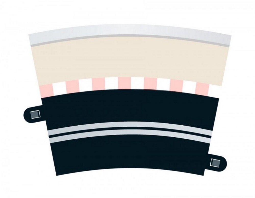 Single Lane Radius 3 Curve 225° x4