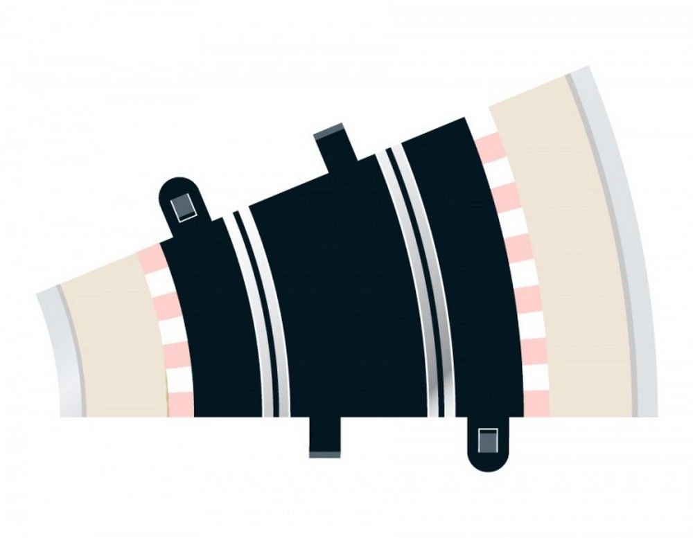 Radius 2 Curve 225° x2