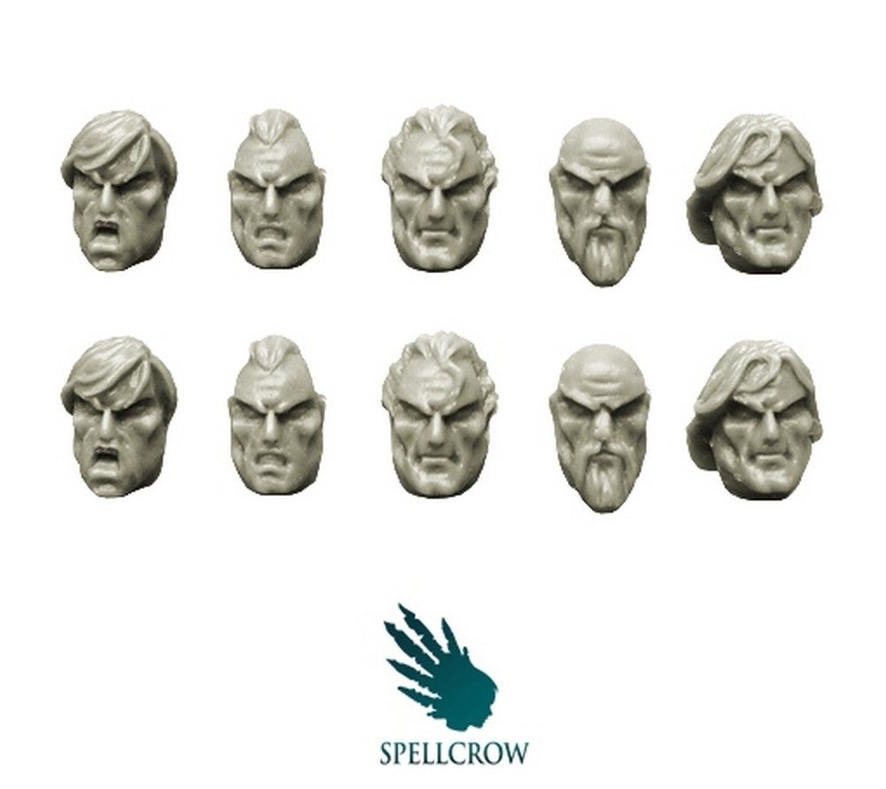 Scouts   Guards Heads with Long Hair