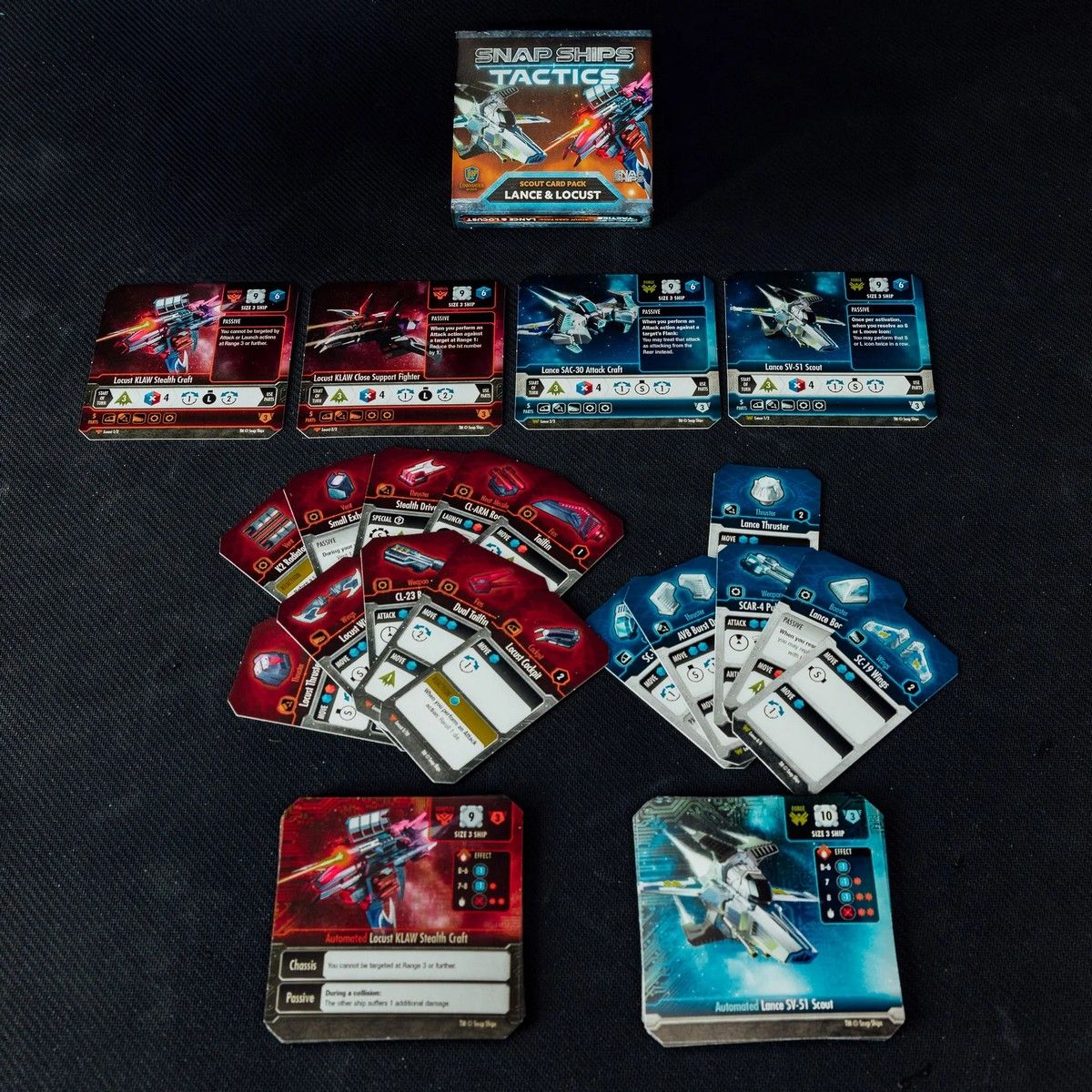 Snap Ships Tactics Scout Ships Card Pack
