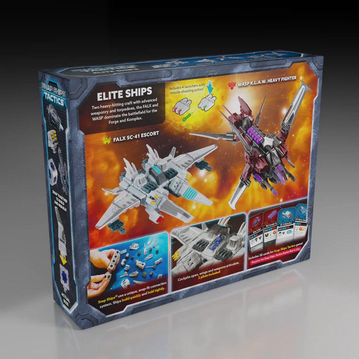 Snap Ships Tactics Elite Ships Box