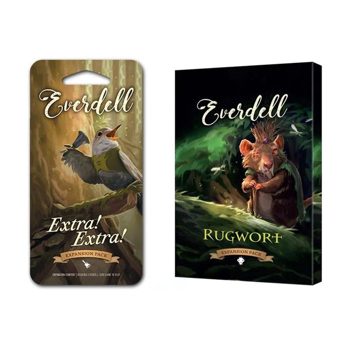 Everdell: Legendary Extra Extra and Rugwort Card Expansions