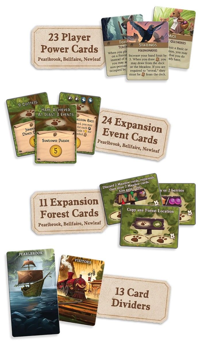 Oversized Everdell Cards For Everdell Expansions