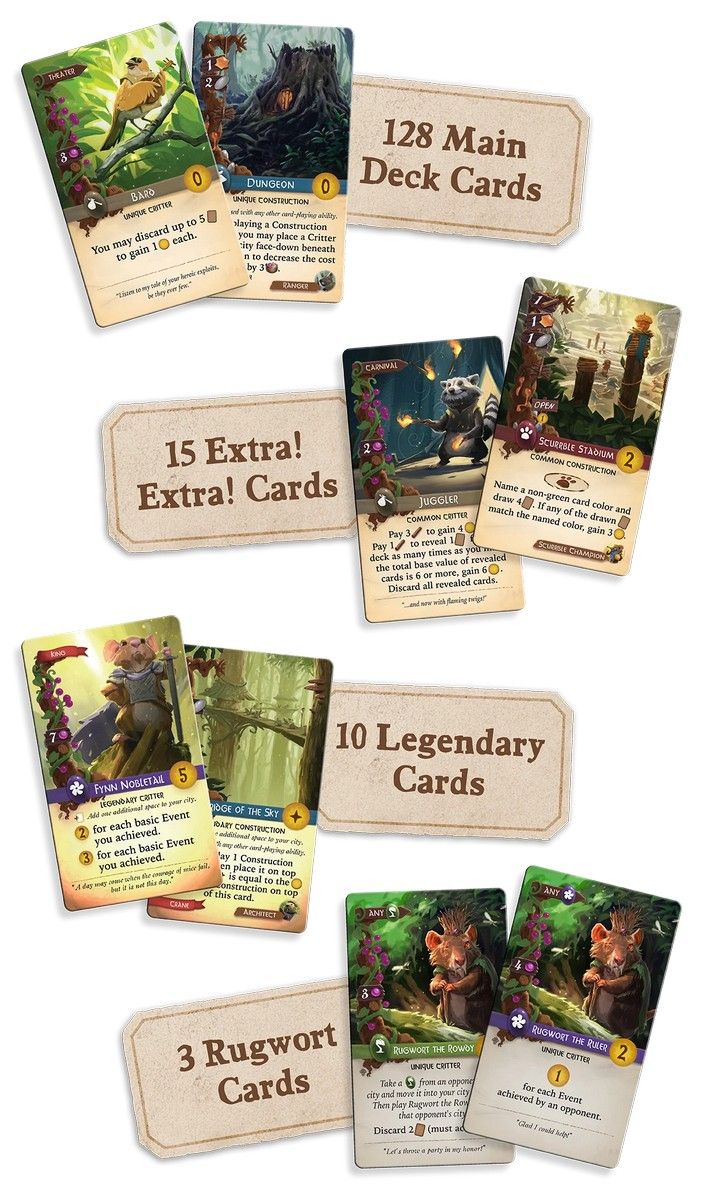 Oversized Everdell Cards For Collectors Edition