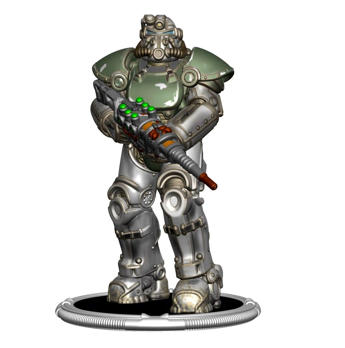 Fallout: T-51 & Vault Boy (Classic) - Collectible Figures Set