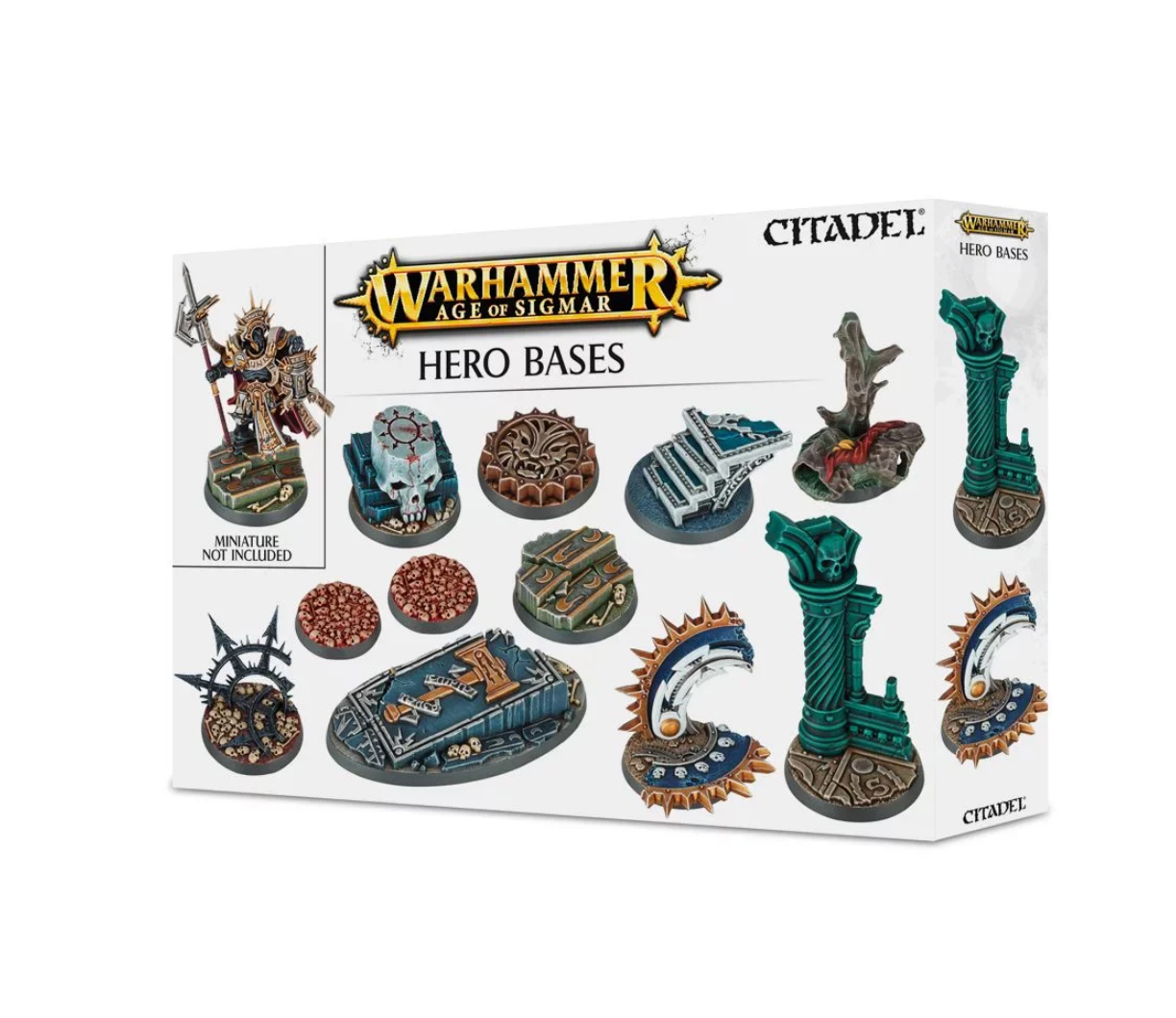 AGE OF SIGMAR HERO BASES