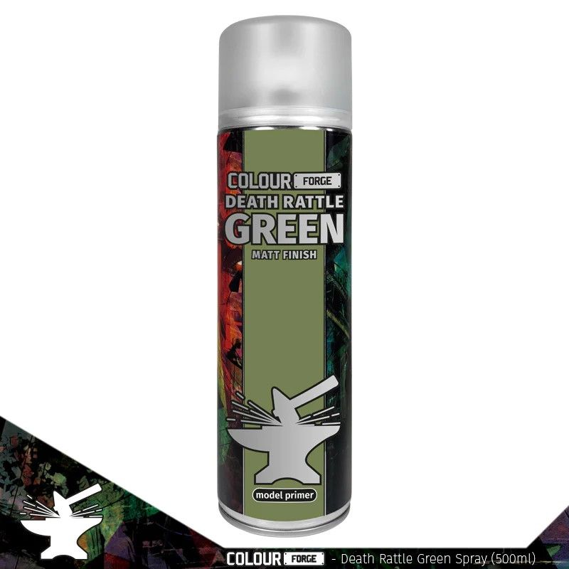 Colour Forge Death Rattle Green Spray