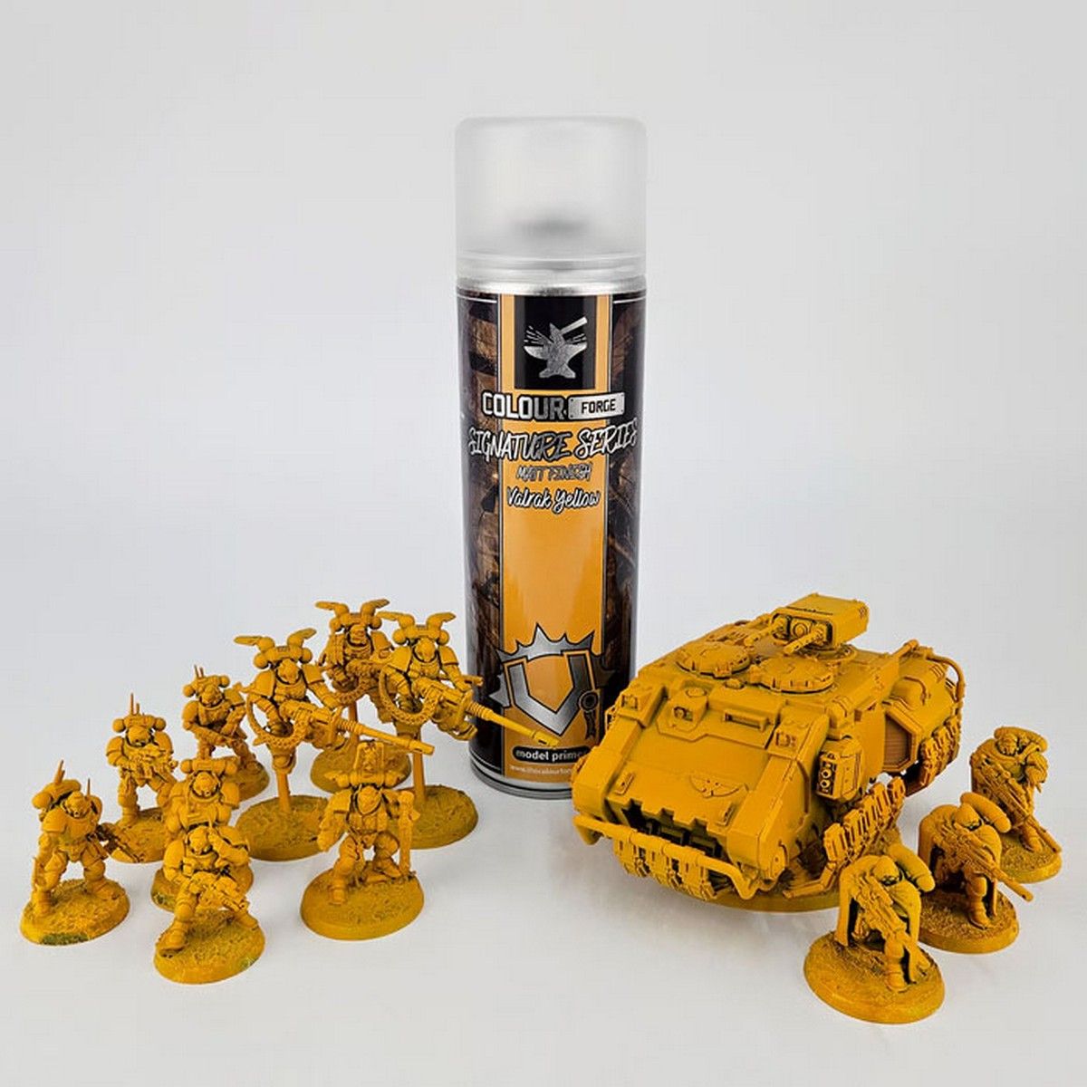 Colour Forge Spray: Signature Series - Valrak Yellow (500ml)