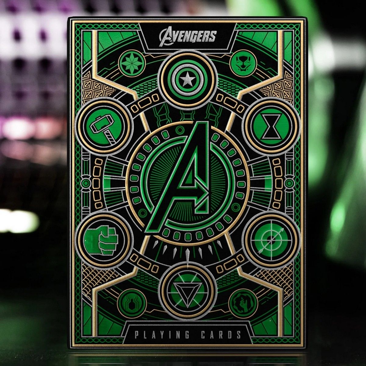 Avengers: Green Playing Cards - Theory11