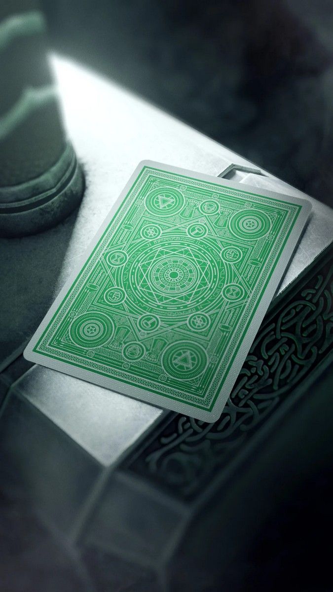 Avengers: Green Playing Cards - Theory11
