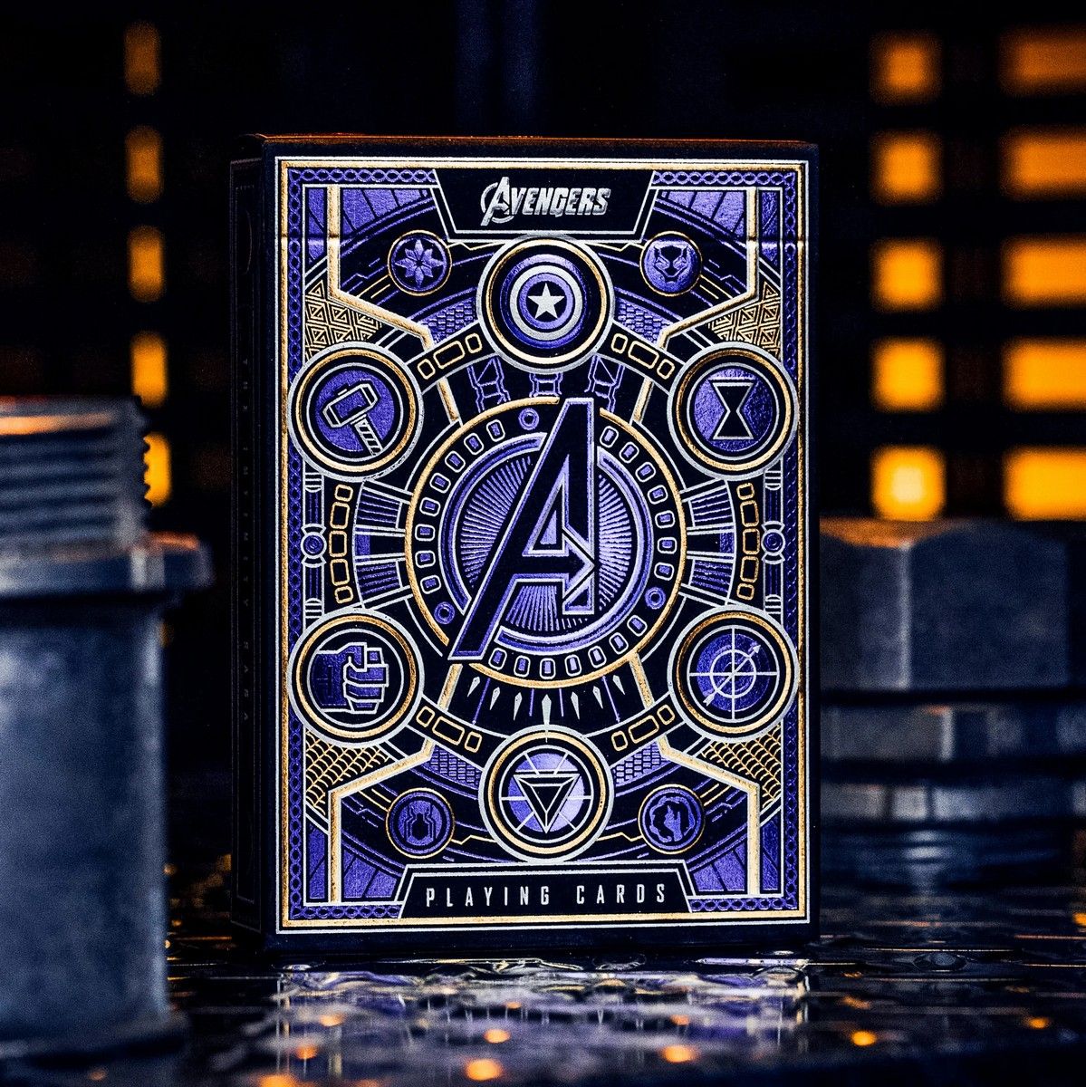 Avengers: Purple Playing Cards - Theory11