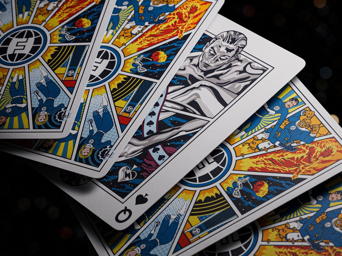 Fantastic Four Playing Cards - Theory11