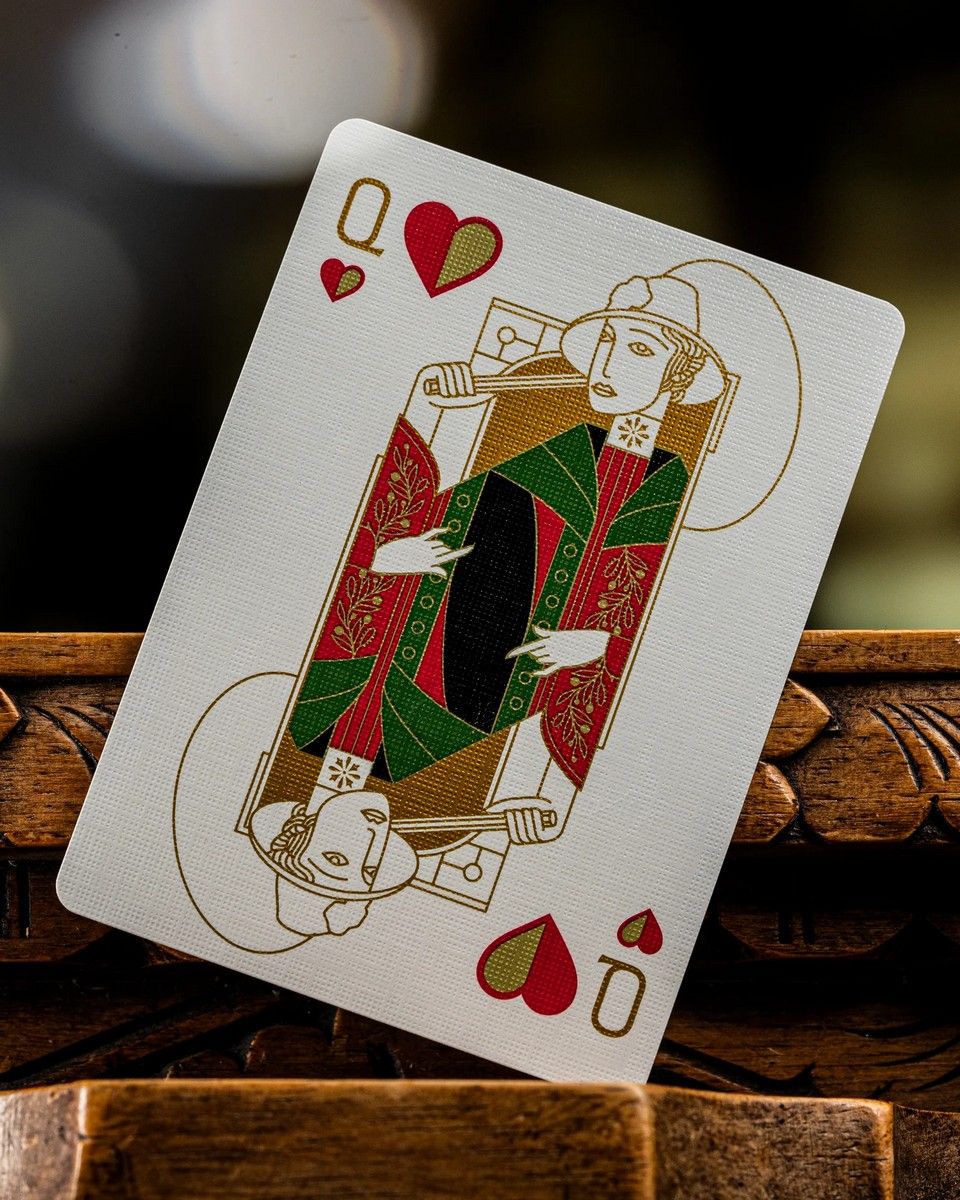 Tavern on the Green: Red Edition Playing Cards - Theory11