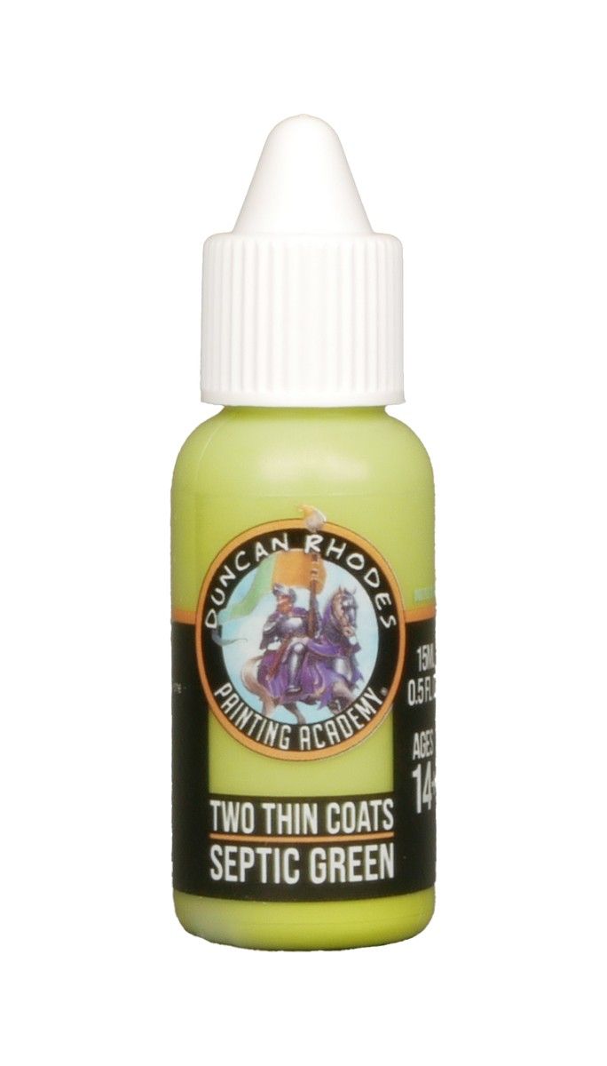 Two Thin Coats: Septic Green